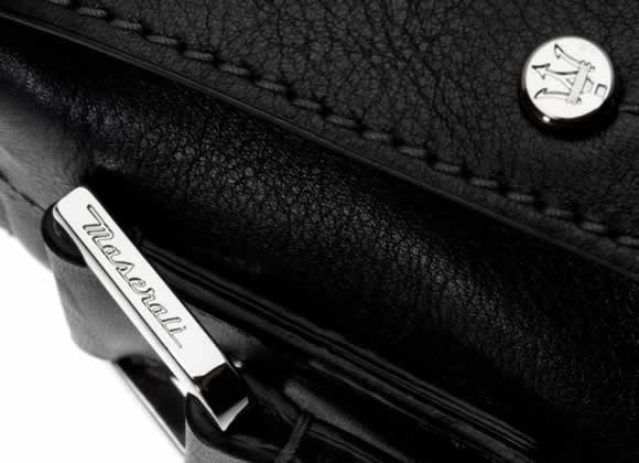 borsa in pelle Maserati