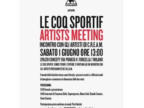 Le Coq Sportif Artists Meeting