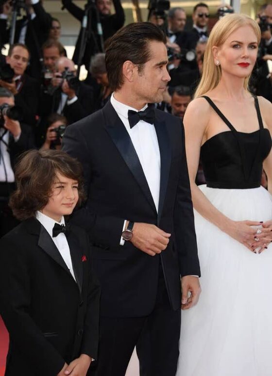 Cannes Festival il look di Colin Farrell tra le palme del red carpet