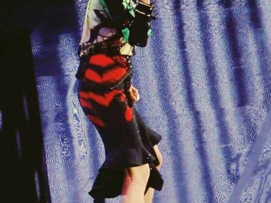 Wind Music Awards 2017 il look di Giorgia durante la sua esibizione