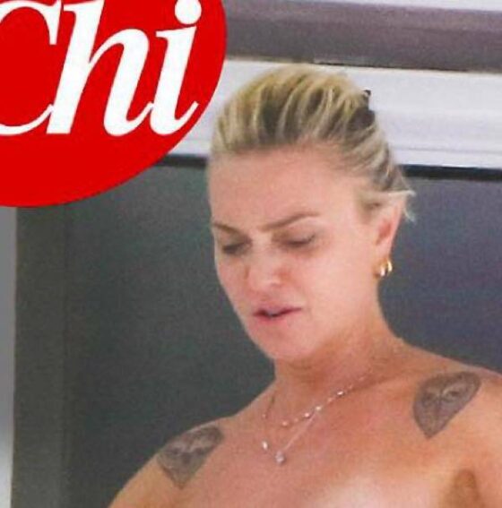 Paola Barale t0pless con il suo Raz Degan finisce in copertina