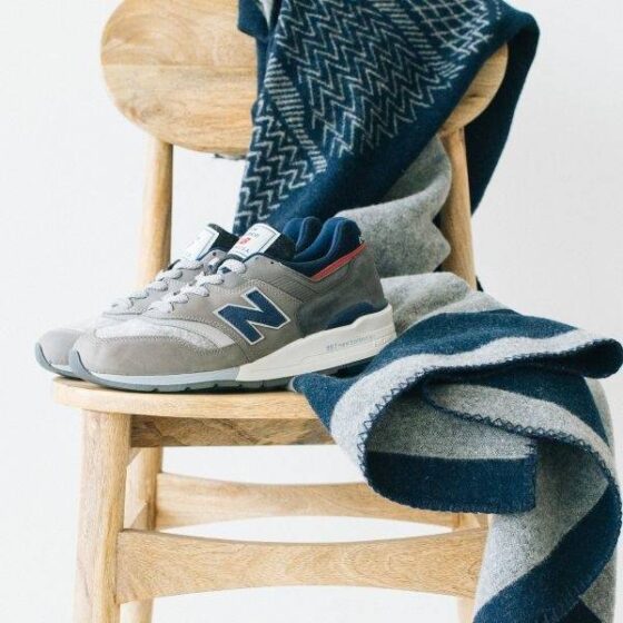Scarpe New Balance e la collaborazione con Woolrich per il modello 997