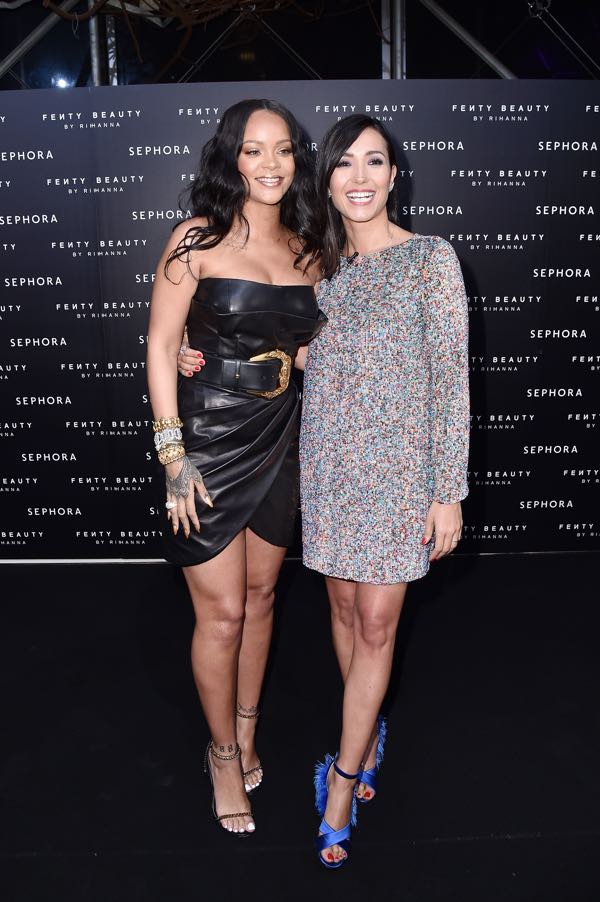 Caterina Balivo intervista Rihanna l'icona pop mondiale a Milano