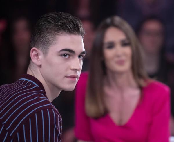 Hardin e Tessa di After intervista a Verissimo prima dell'uscita del film