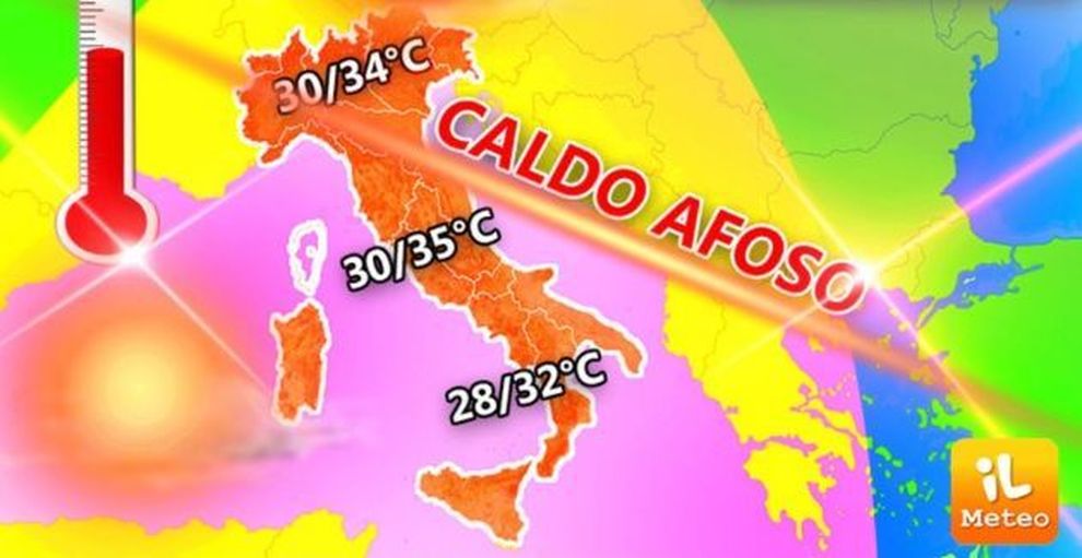 Meteo giugno settimana del 24 caldo afoso in arrivo in Italia quanto dura?