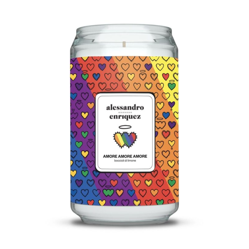 Arriva la candela speciale legata al mese del Pride: amore amore amore